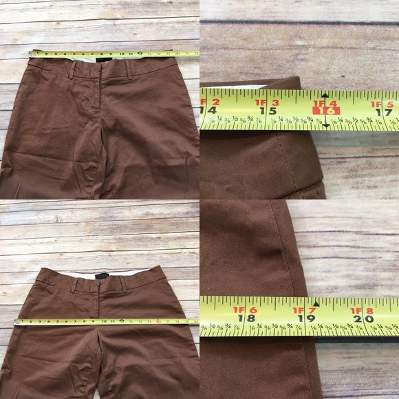 SOLD 🌹Size 6 Limited Cassidy Brown Bermuda Shorts - Picture 3 of 8
