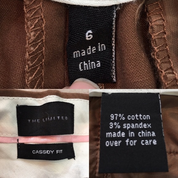 SOLD 🌹Size 6 Limited Cassidy Brown Bermuda Shorts - Picture 4 of 8