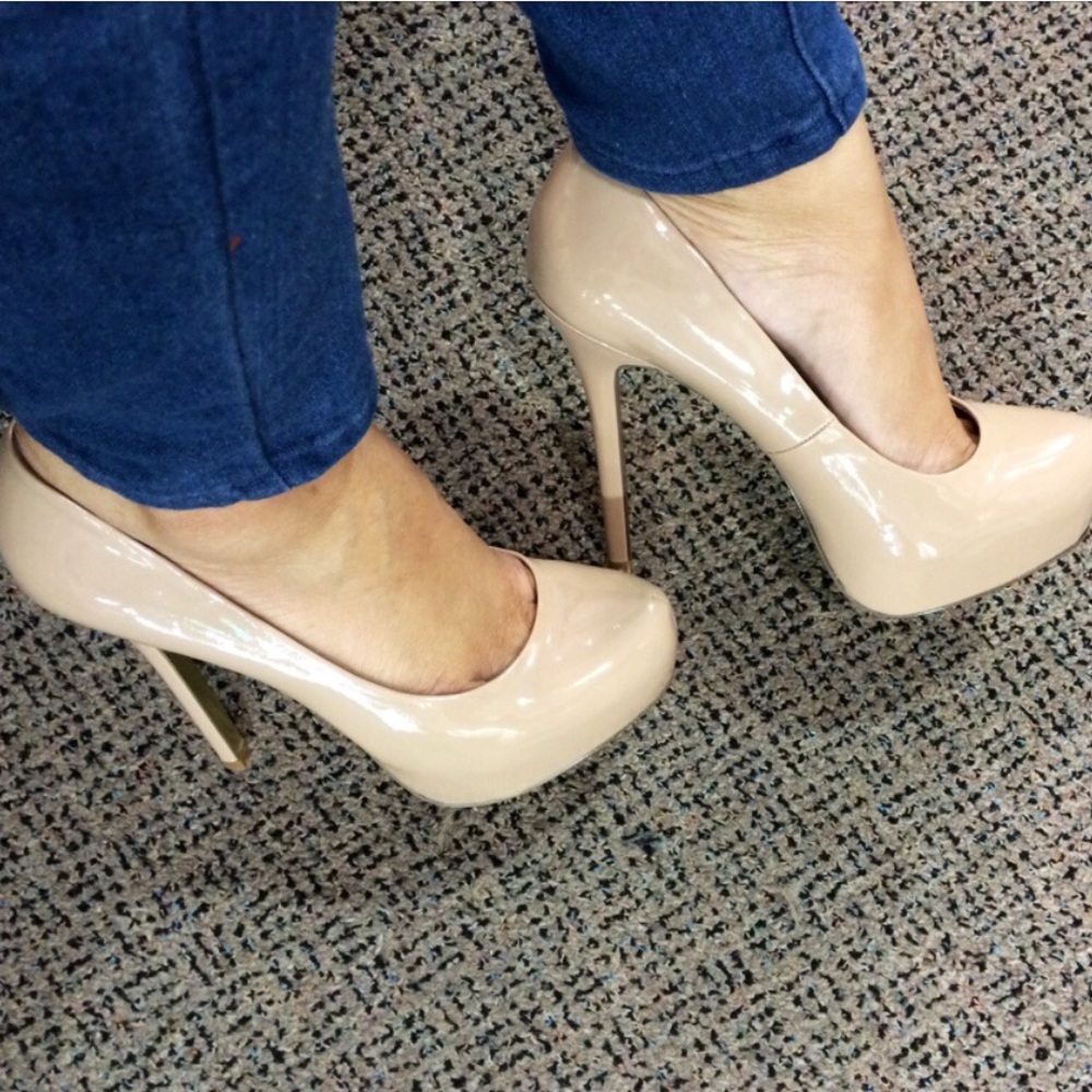 NUDE HEELS, 4IN 🌟🌟
