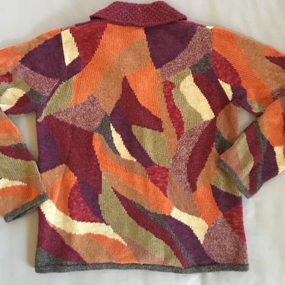 VinTaGe SilK carDigAn SweAter - Picture 2 of 4
