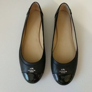 Coach ballet shoes size 9.5