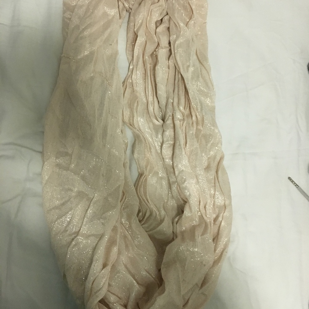 Express Champagne Colored Infinity Scarf