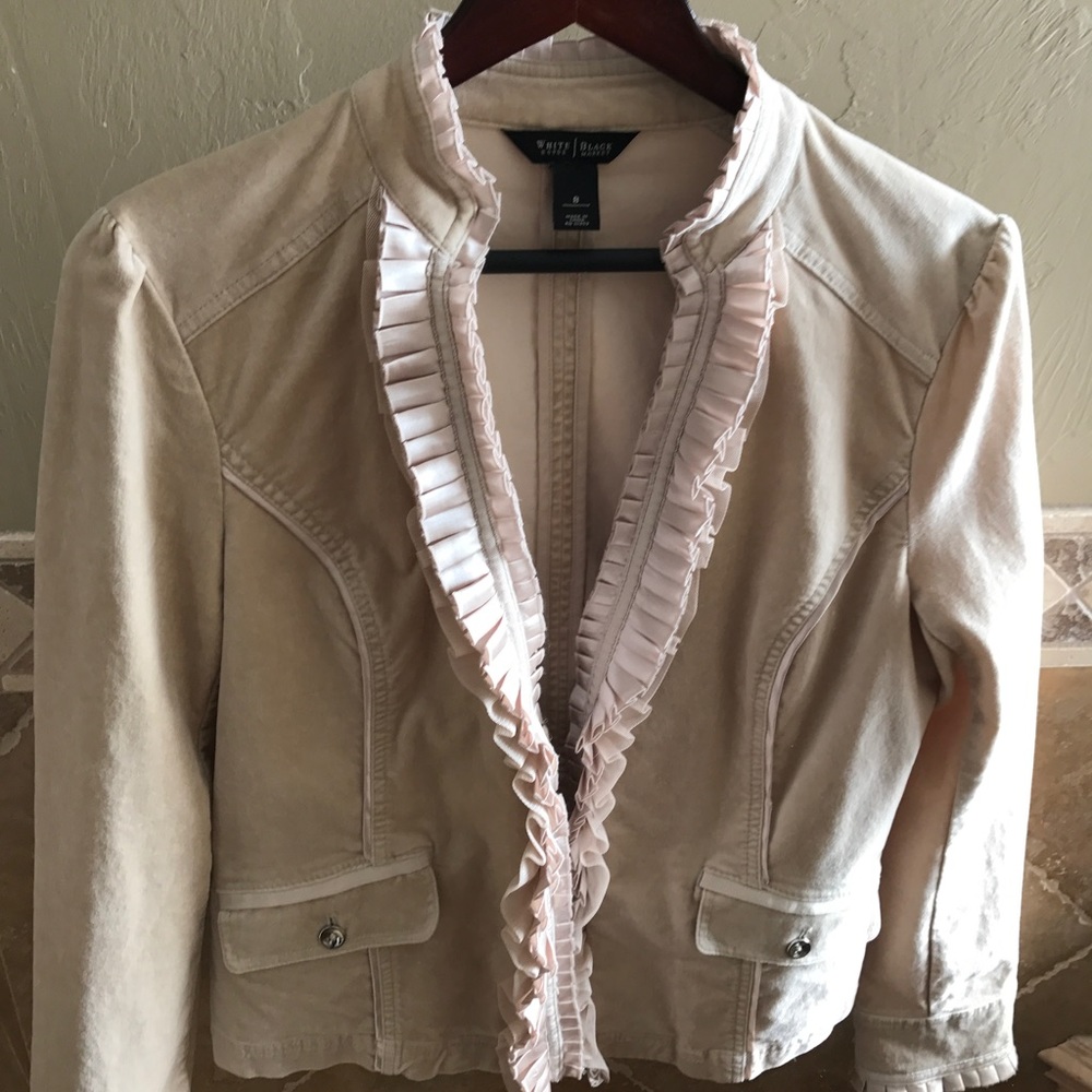 Black and White Blazer Size 8