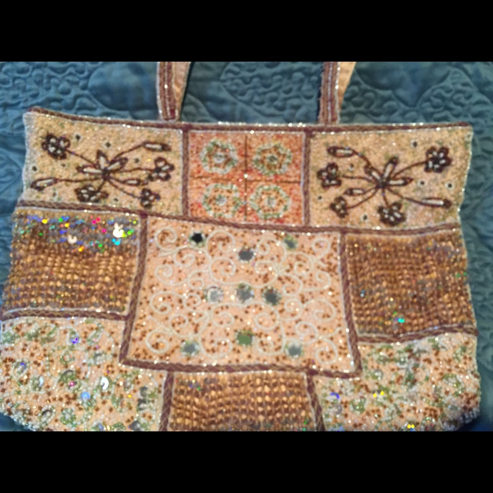 Gorgeous vintage beaded purse