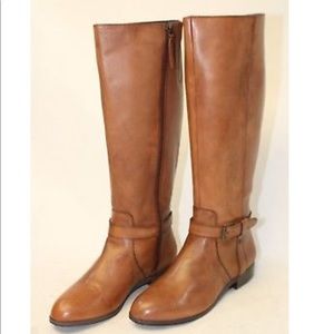 NWOT J.Jill leather riding harness boots,