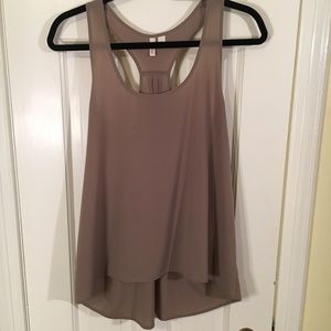 Frenchi size Large gray/brown shirt Frenchi size Large gray/brown shirt