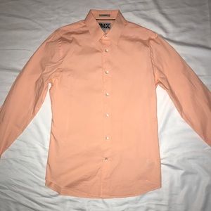 Express 1MX Fitted Dress Shirt