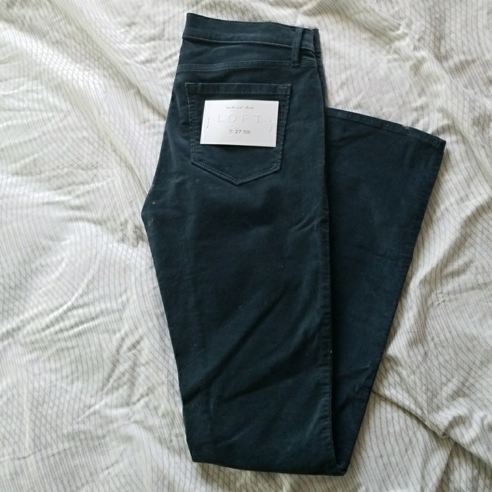 Brand new blue corduroy pants (Size 4 Tall)