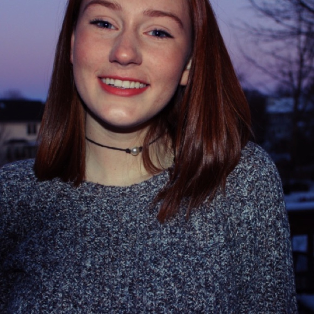 Leather Pearl Choker Necklace (White)