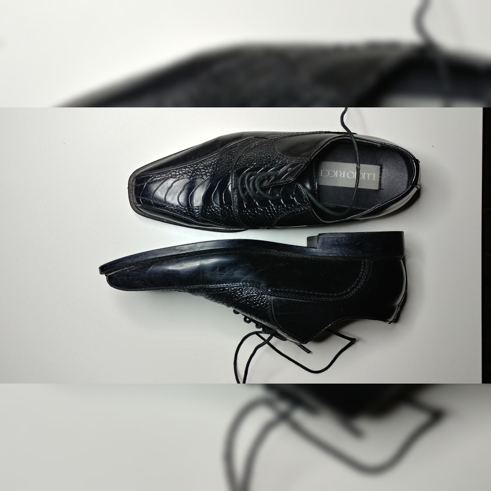 Lucio Ricci Snakeskin Formal Shoes