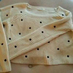 c'isa Cropped Sweater size small