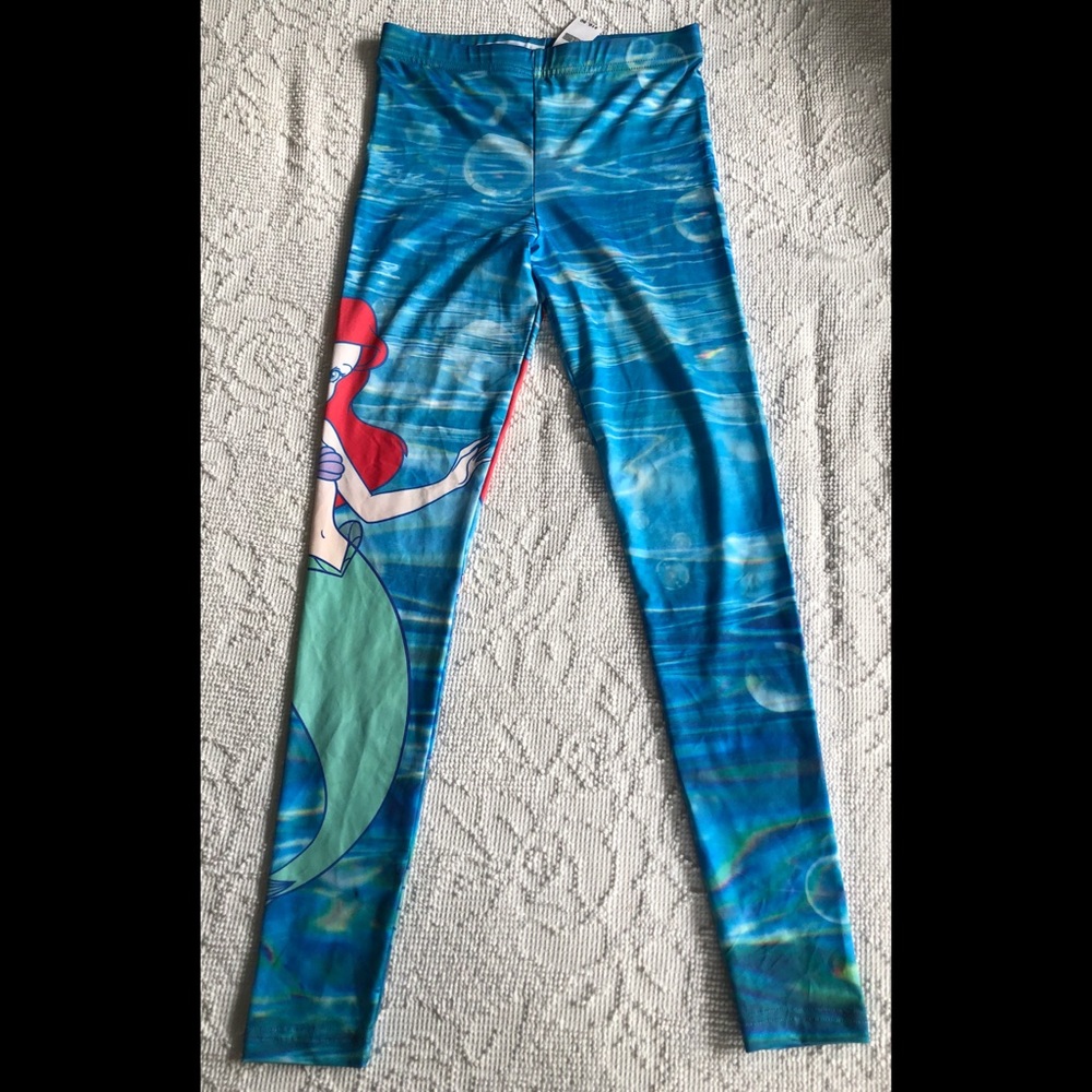 NWT Wet Seal Ariel The Little Mermaid Leggings S