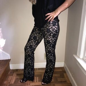 White House Black Market Lace Pants