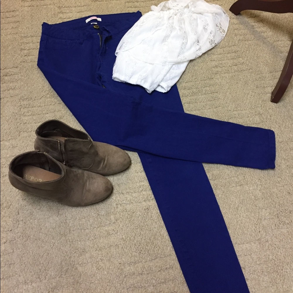 Skin tight legging s (jeans) blue