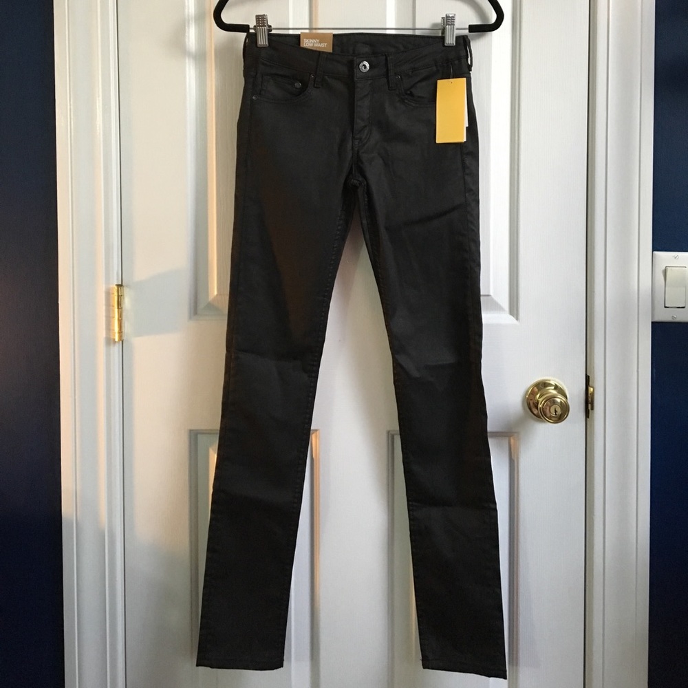 NEW W/ TAGS Black H&m skinny jeans sz SM or XS
