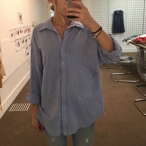 Button up w/ unique pockets