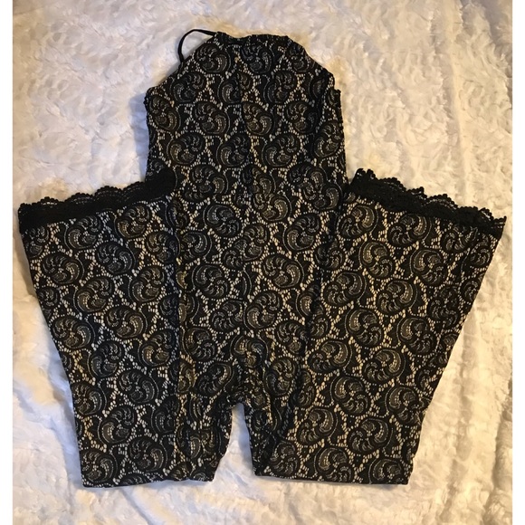 Black Lace Jumpsuit - Picture 5 of 7