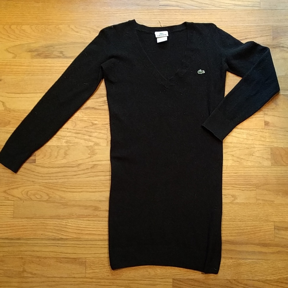 Lacoste sweater dress
