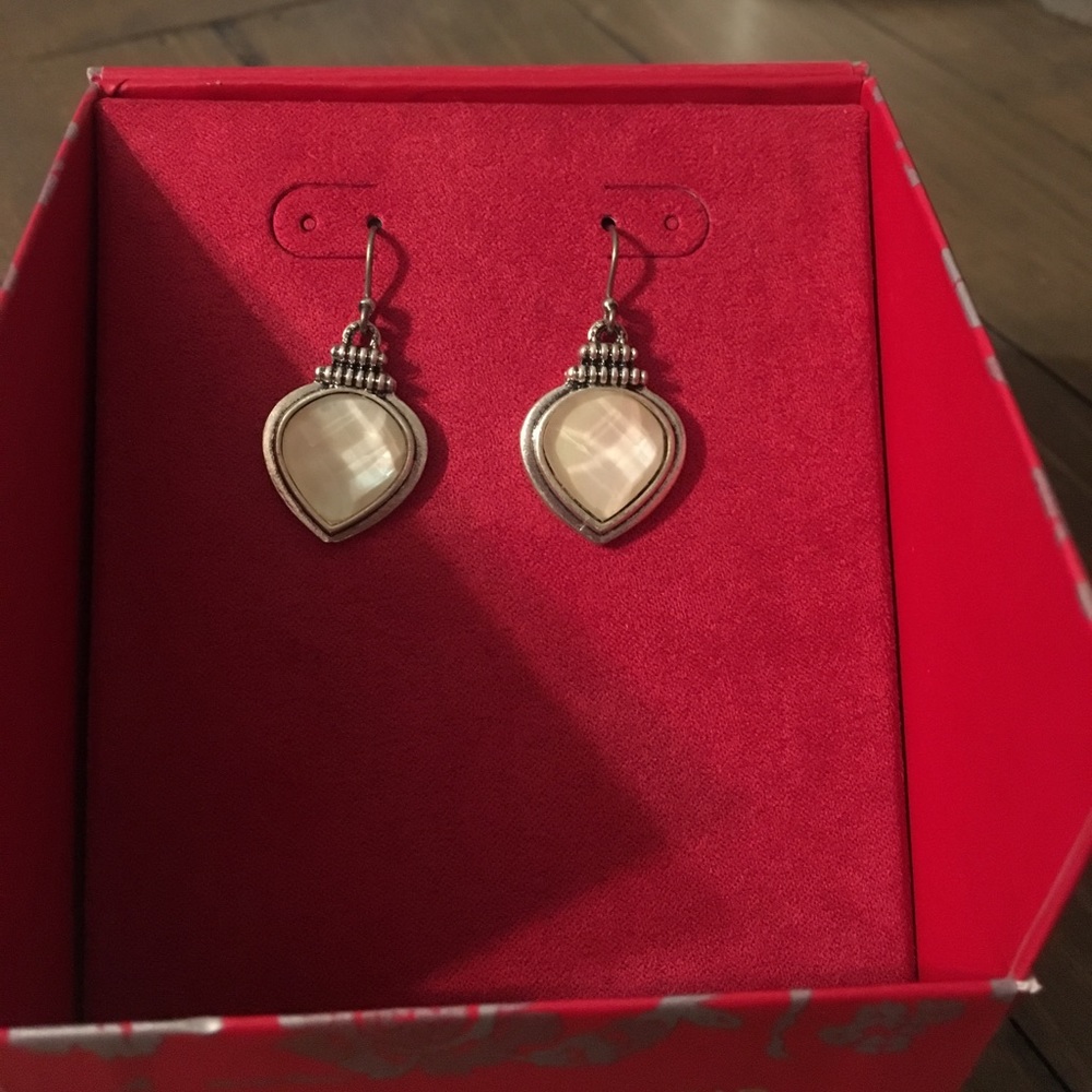 Brand new silver Lucky brand earrings