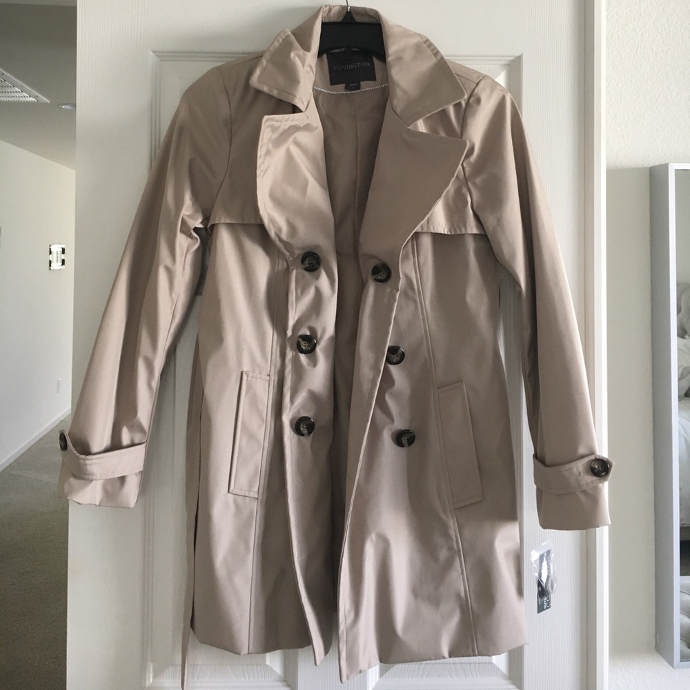 New tan Rain Coat