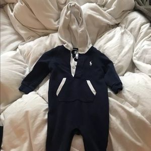 9 month Ralph Lauren onesie
