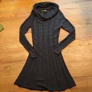 Athleta cable knit cowl dazzle dress
