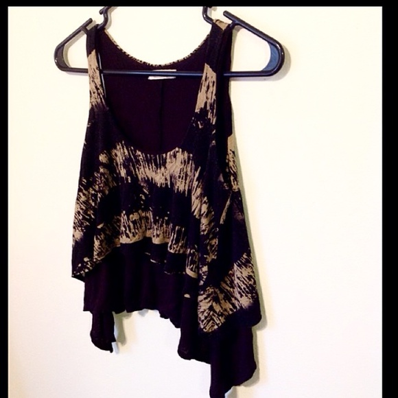 Lush Tops - Lush Flowy Crop Top