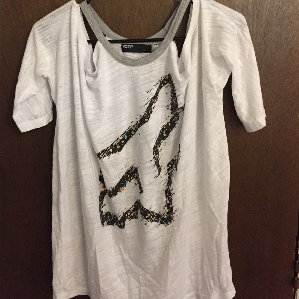 FOX cold shoulder top