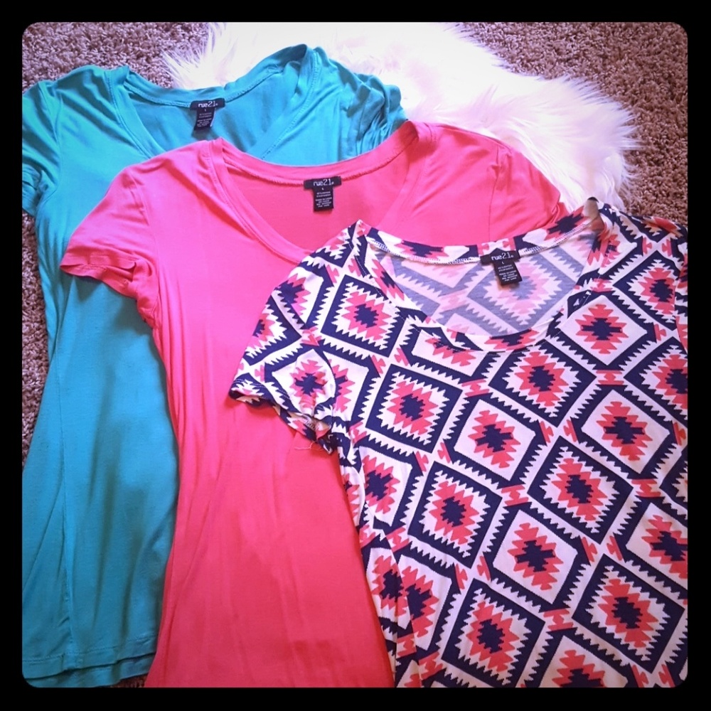 Bundle of THREE Short Sleeve Tees