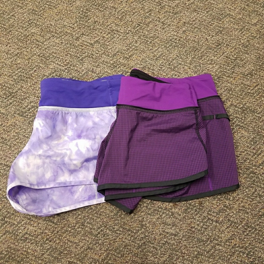 Size 8 Lululemon Speed Shorts