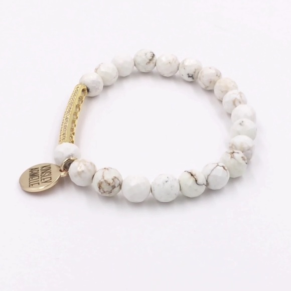 🆕 Kinsley Armelle GLITZ KHAKI BRACELET - Picture 4 of 8