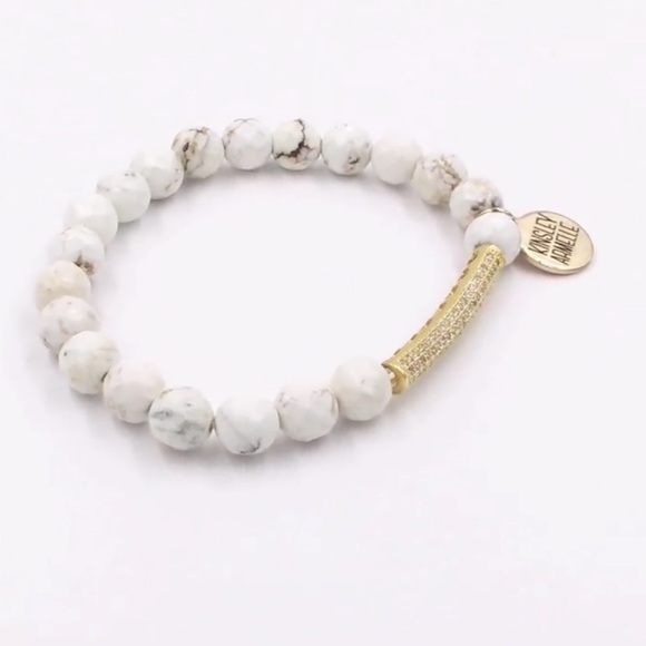 🆕 Kinsley Armelle GLITZ KHAKI BRACELET - Picture 6 of 8