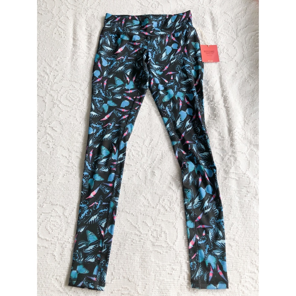 NWT Target Mossimo Butterfly Workout Leggings XS
