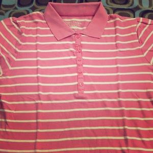 Faded glory women's short sleeve polo