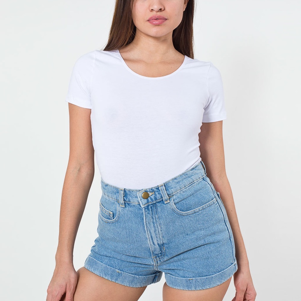 American Apparel High Waisted Shorts