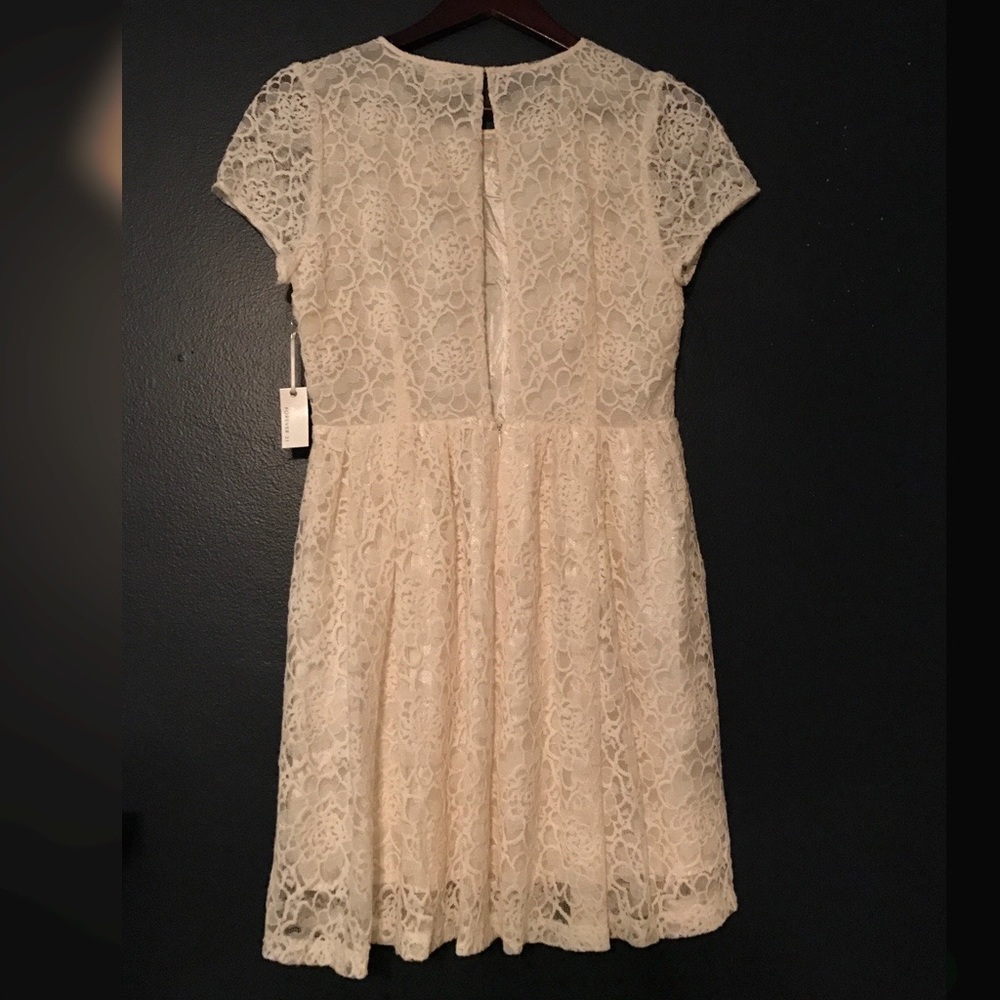 LACE SKATER DRESS - Picture 3 of 6