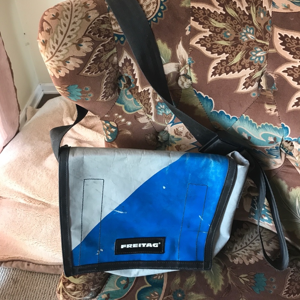 Swiss-made Freitag satchel