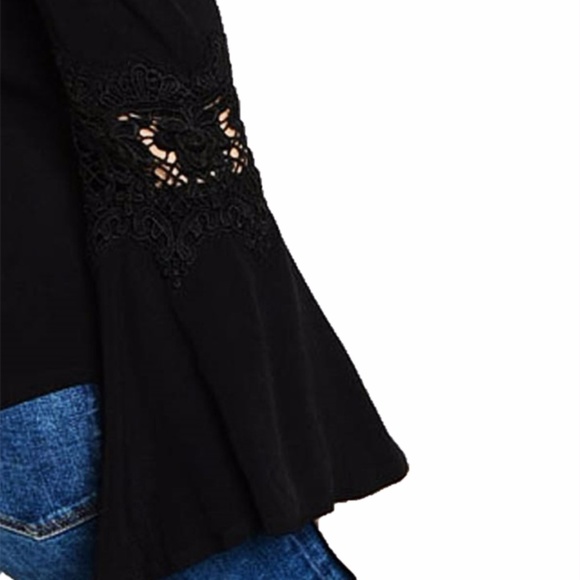 Sexy Victorian Gothic Steampunk Bell Sleeve Blouse - Picture 8 of 8