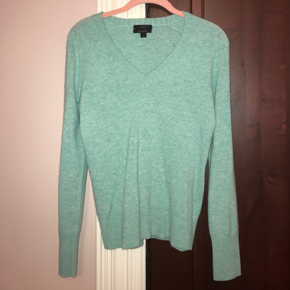 J Crew Cashmere V-neck Sweater