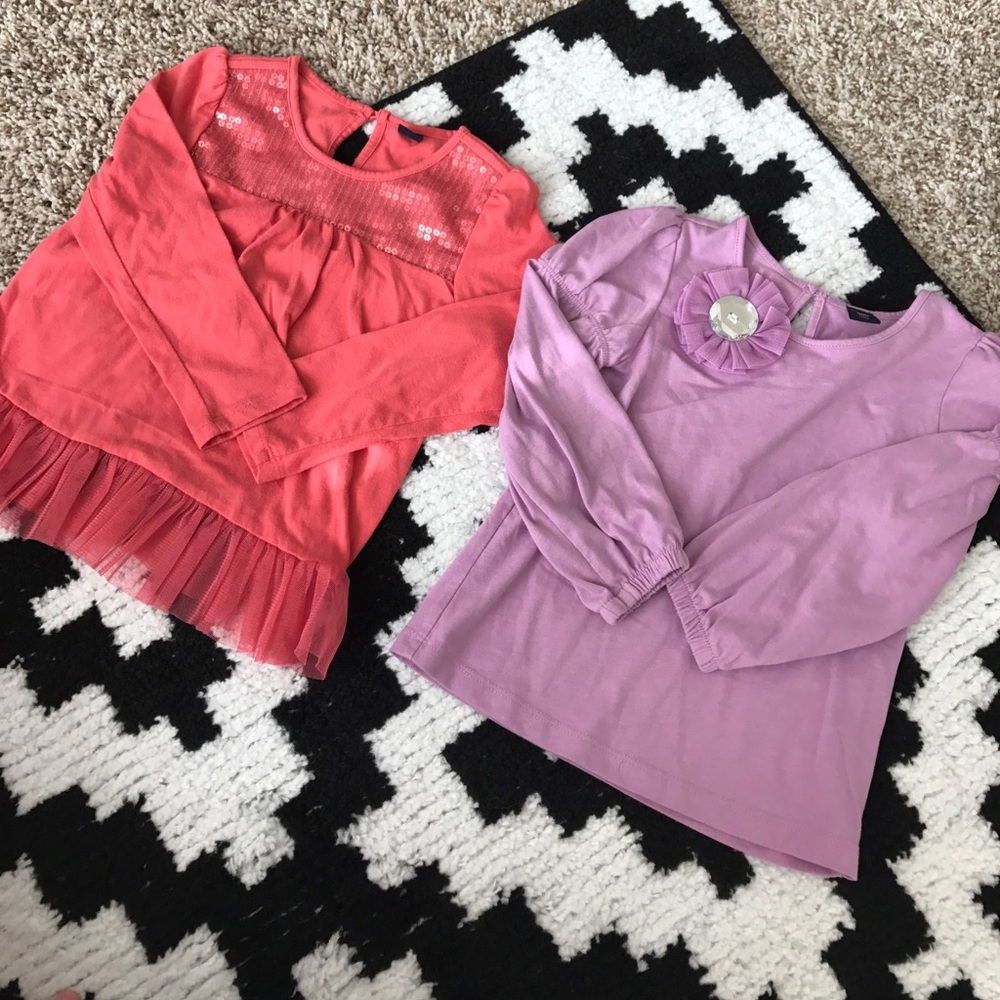 Set of toddler baby gap tops