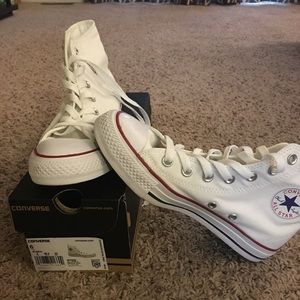 Converse high tops (white)