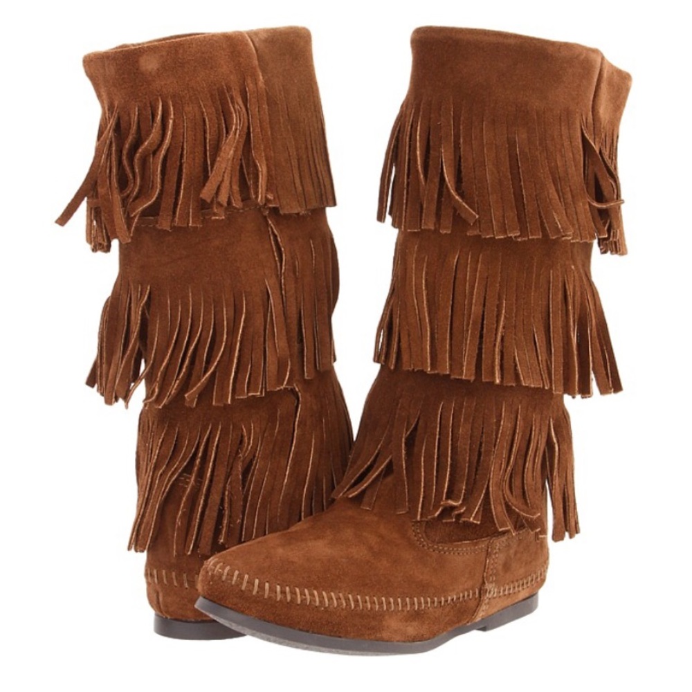 Minnetonka 3 Layer Fringe Boot