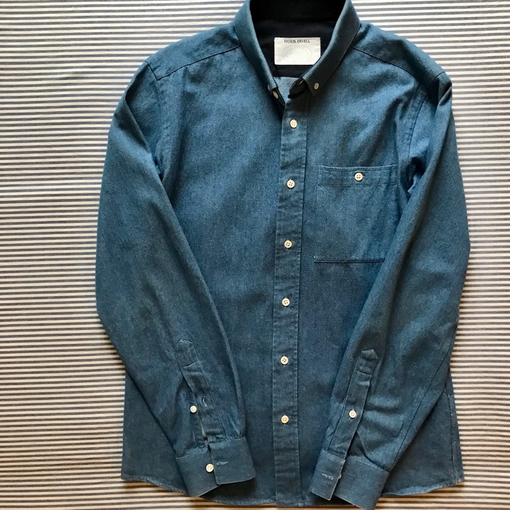 Patrick Ervell Denim Shirt - Large