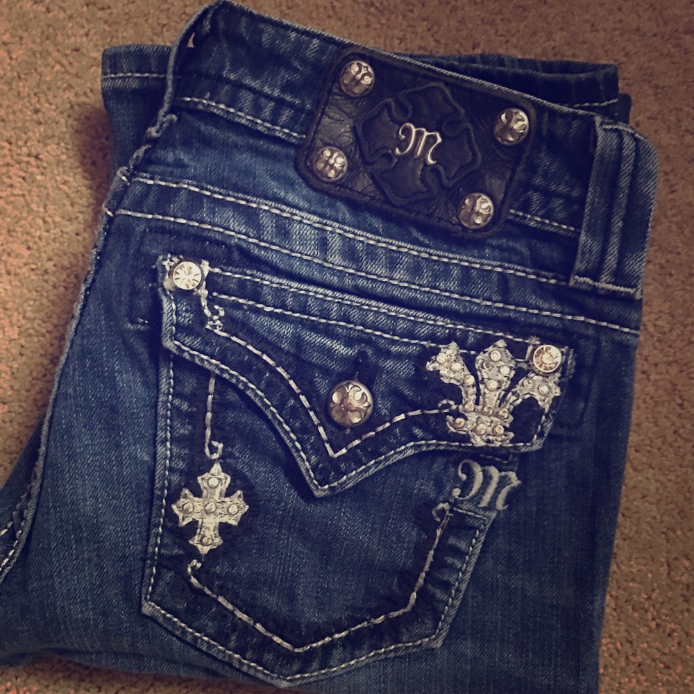 💯 AUTHENTIC size 27 MISS ME jeans