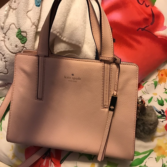 Baby Pink Kate Spade Purse & matching wallet - Picture 2 of 8