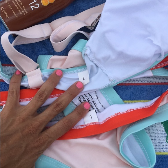 🌞💚🌶 Fit Shop Pro Victoria Patchwork Bikini👙🌞 - Picture 3 of 4