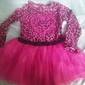 Toddler 3T Pink leopard dress Toddler 3T Pink leopard dress