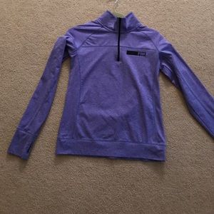 Pink quarter zip up