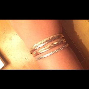 10k bangle set of 5
