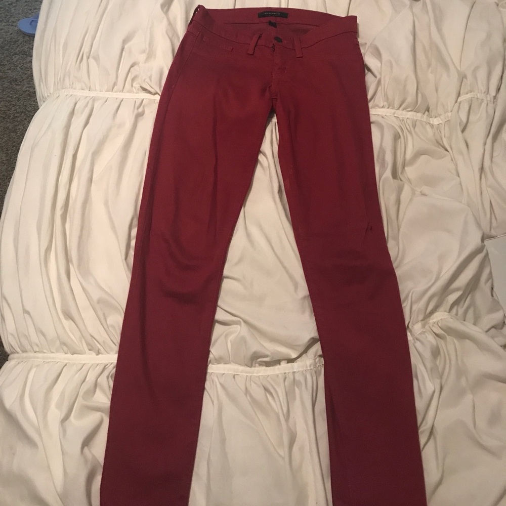 Flying Monkey burgundy jeans